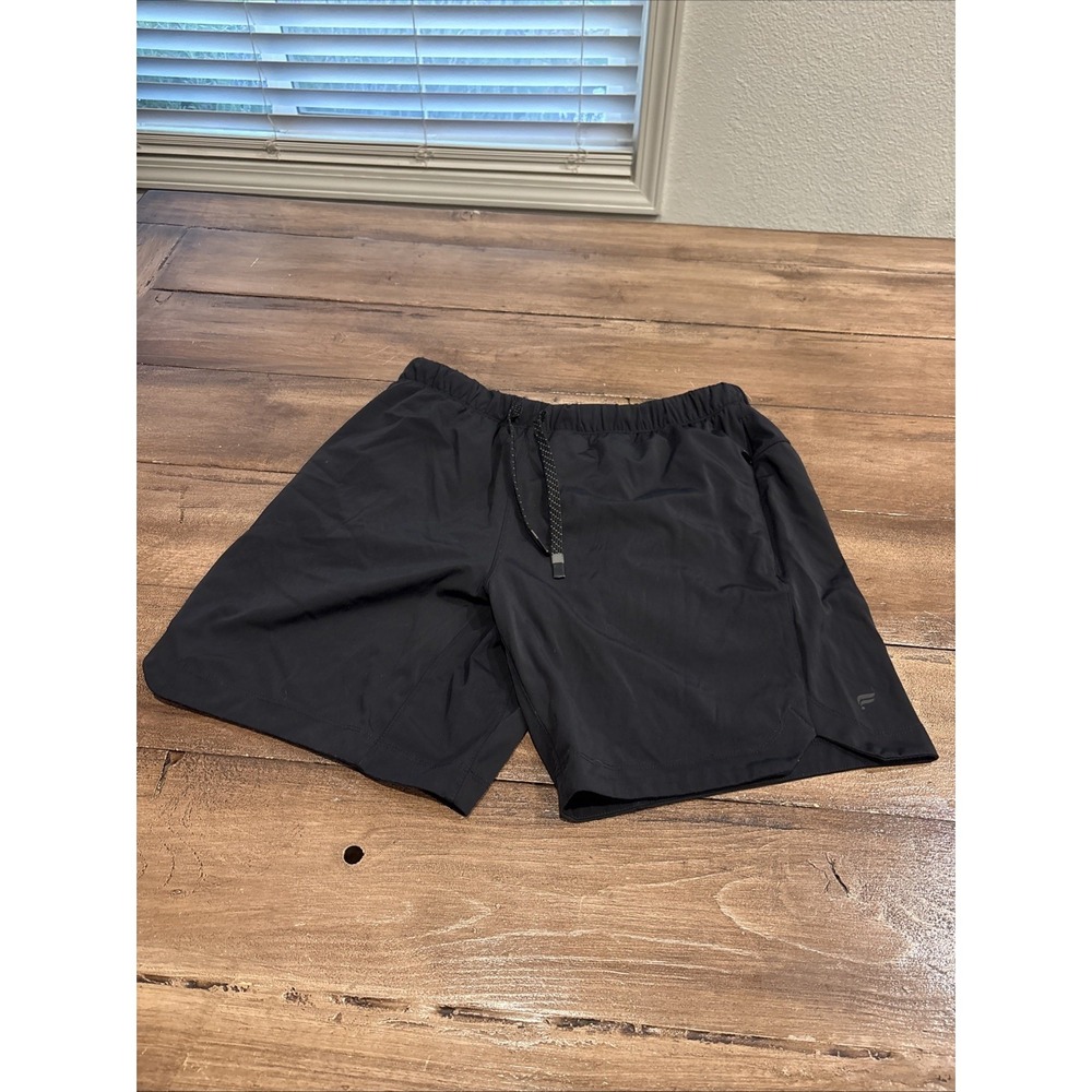 Fabletics Men's Size Small Black One Shot  Linerless Activewear Shorts